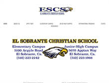 Tablet Screenshot of escseagles.com